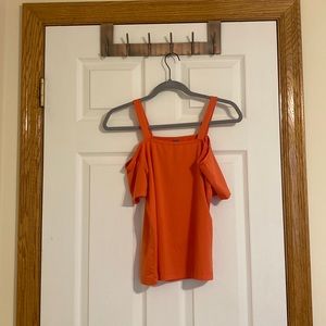 Spandex Cold Shoulder top
